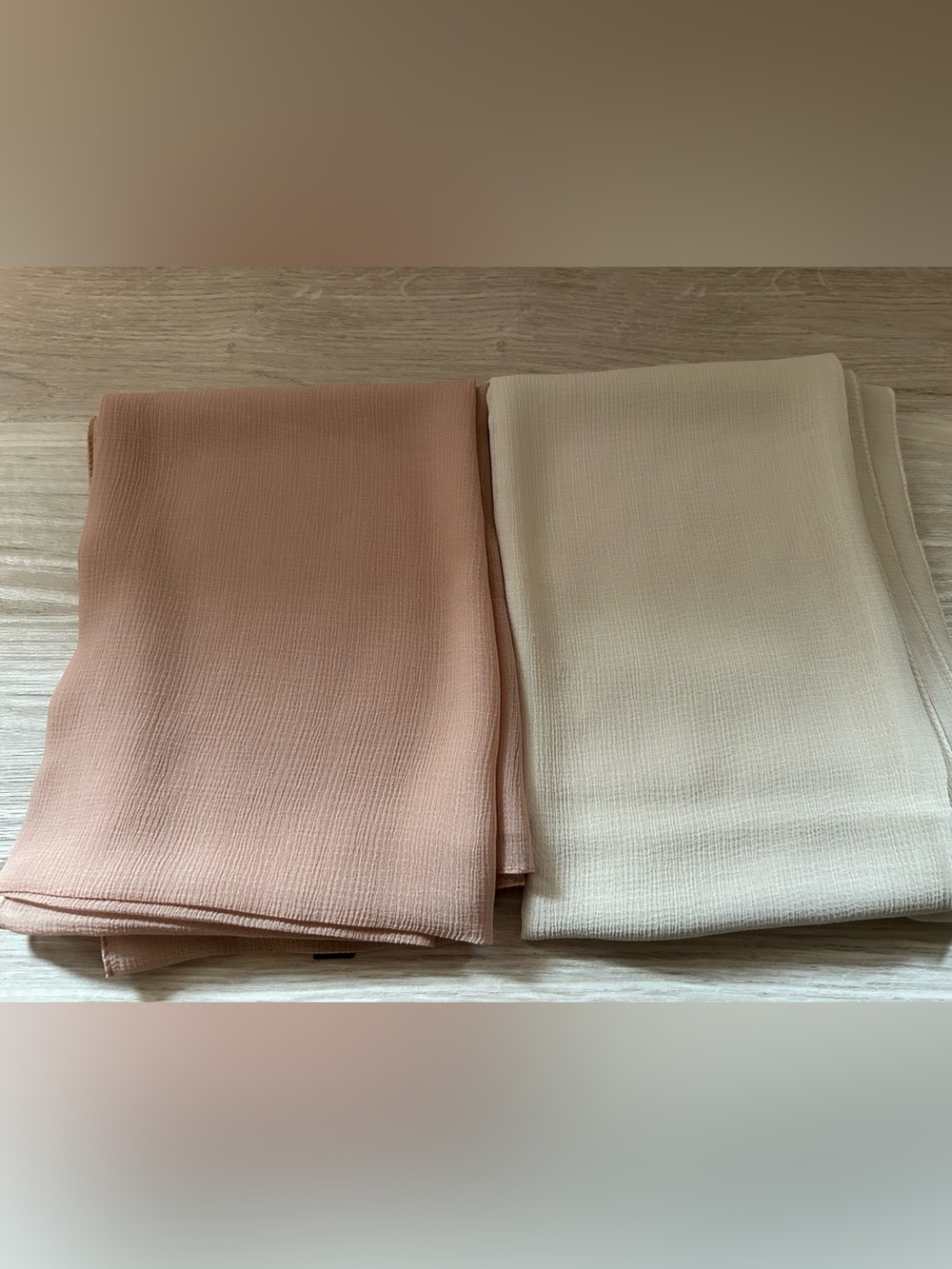 High quality crinkle scarves